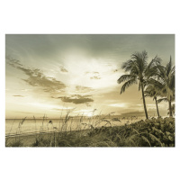 Fotografie BONITA BEACH Sunset | Vintage, Melanie Viola, 40 × 26.7 cm