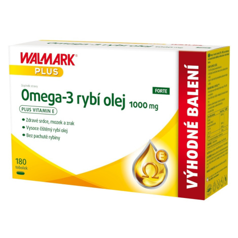 Walmark Omega-3 rybí olej 1000 mg 180 tobolek