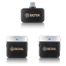 Boya BY-M1V4 pro Android smatphony USB-C, dvoukanálový