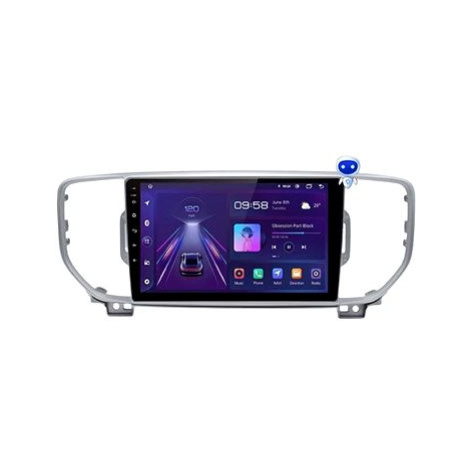 Ossuret Autorádio KIA SPORTAGE 4 QL 2016 - 2018 s Androidem, GPS Navigace, WIFI, USB, Bluetooth