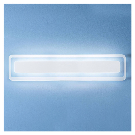 Linea Light LED nástěnné světlo Antille bílá 61,4 cm