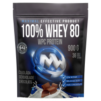 MAXXWIN 100% WHEY 80 čokoláda 900 g