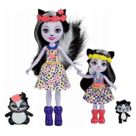 Enchantimals panenka Sage Skunková a sestřička Mattel
