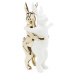 Dekorativní kameninová soška Kare Design Hugging Rabbits