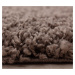 Ayyildiz koberce Kusový koberec Dream Shaggy 4000 taupe kruh Rozměry koberců: 80x80 (průměr) kru