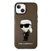 Karl Lagerfeld KLHCP14MHNIKTCK hard silikonové pouzdro iPhone 14 PLUS 6.7" black Ikonik Karl Lag