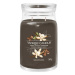 YANKEE CANDLE Signature sklo 2 knoty Vanilla Bean Espresso 567 g