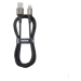 Tronic® Nabíjecí a datový kabel (zástrčka USB 2.0 typu A na Lightning®, černá)