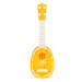 ECOTOYS Dětské ukulele Dumbo pomeranč