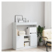 vidaXL Skříň highboard bílá 92 x 33 x 100 cm kompozitní dřevo