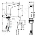 Hansgrohe 31173000 - Elektronická umyvadlová baterie s ovládáním teploty s připojením na síť 230