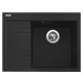 Sinks RIM 650 P Metalblack pravý RIM 650 P Metalblack pravý