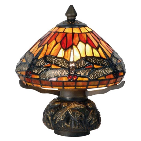 Clayre&Eef Stolní lampa Libella v Tiffany stylu Clayre & Eef