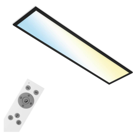 BRILONER CCT svítidlo LED panel, 100 cm, 28 W, 3000 lm, černá BRILO 7385-015