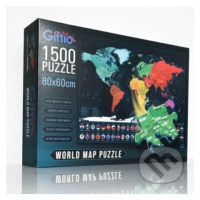 Puzzle mapa světa