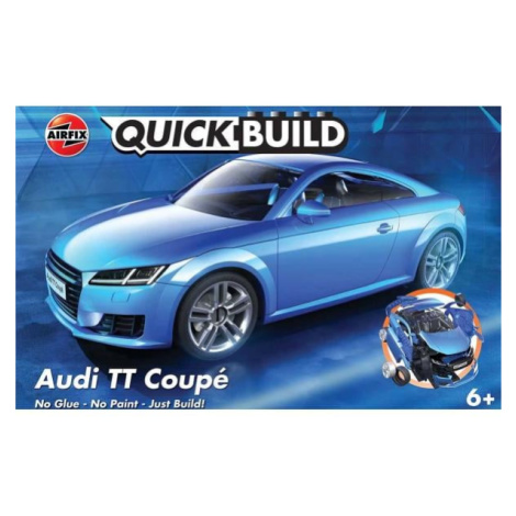 Rýchla zostava auto J6054 - Audi TT Coupe - Modrá AIRFIX