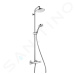 HANSGROHE Croma 220 Sprchový set Showerpipe s termostatem, 220 mm, 4 proudy, chrom 27185000