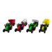 Kids Globe Traktor kov 25cm 4 druhy