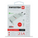 SÍŤ.2xUSB 21A + KAB.USB/TYPE C SWISSTEN