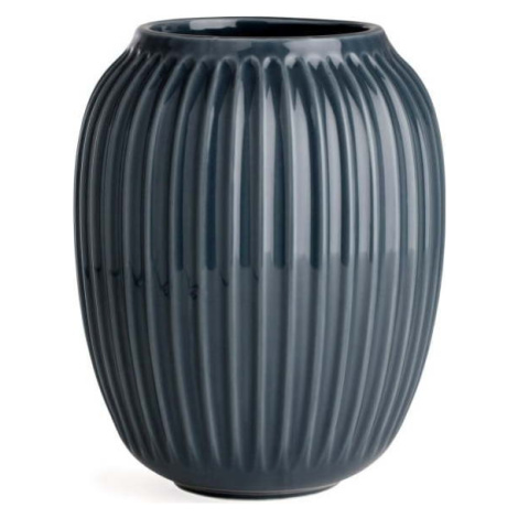 Antracitová kameninová váza Kähler Design Hammershoi, ⌀ 16,5 cm
