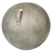 VLUV Sedací míč VEEL, imitace kůže z mikrovlákna, 700 - 750 mm, bahno