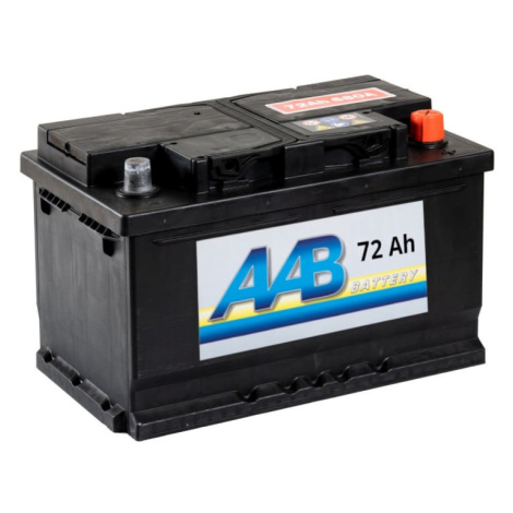 Autobaterie AAB 72Ah, 12V, 680A (nízká)