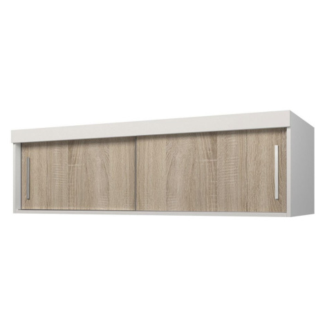IDZ Nadstavba šatní skříně Vista (150 cm) Barva dřeva: Sonoma/Bílá