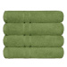 SCANquilt ručník COTTONA zelená 100 × 50 cm