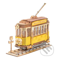 Historická tramvaj (3D dřevěné puzzle) - puzzle z kategorie 3D puzzle