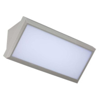 LED Venkovní nástěnné svítidlo LED/20W/230V 3000K IP65 šedá