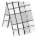 Bavlněná utěrka KRATI šedá 100% bavlna 50x70 cm MyBestHome