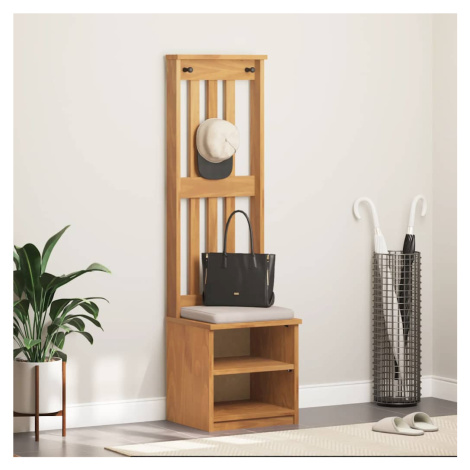 vidaXL Předsíňový strom SANDNES 45x40x159,5 cm Borovicový masiv