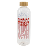 STOR - Luxusní skleněná láhev STRANGER THINGS 1030ml, 00693