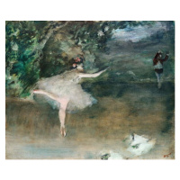 Obrazová reprodukce Les Pointes, c.1877-1878, Degas, Edgar, 40x35 cm