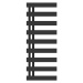 HOPA Koupelnový radiátor EDINBURGH černá barva Barva radiátoru Černá, Rozměr radiátoru 500 × 138