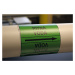 Páska na značení potrubí Signus M25 - PITNÁ VODA Samolepka 130 x 100 mm, délka 1,5 m, Kód: 25991