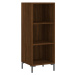 vidaXL Skříň highboard hnědý dub 34,5 x 34 x 180 cm kompozitní dřevo