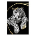 Obrazy na plátně - PREMIUM ART – Oddechující gepard