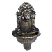 Nástěnná fontána se lví hlavou bronzová