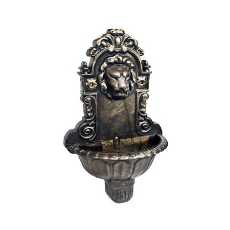 Nástěnná fontána se lví hlavou bronzová SHUMEE