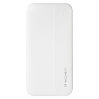 Wozinsky Li-Po powerbank 10000mAh 2 x USB bílá (WPBWE1)