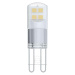 EMOS LED žárovka Classic JC / G9 / 1,9 W (22 W) / 210 lm / neutrální bílá ZQ9527