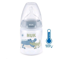 NUK - Kojenecká láhev First Choice Temperature Control 150 ml modrá