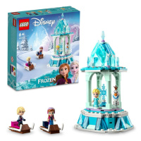 LEGO Disney Princess - Kouzelný kolotoč Anny a Elsy 43218