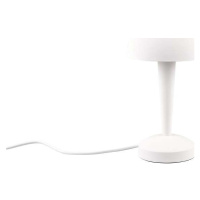 Bílá LED stolní lampa (výška 26 cm) Canaria – Trio