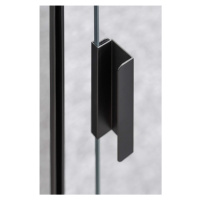 DEANTE Kerria plus černá Sprchové dveře bez stěnového profilu, systém Kerria Plus, 70 cm skládac