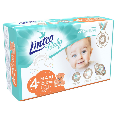 Linteo Baby Plenky Prémium Maxi+ (10-17 kg) 46 ks