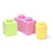 LEGO úložné boxy Multi-Pack 3 ks - pastelové