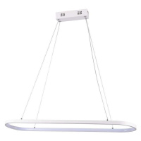 LED Lustr na lanku LED/24W/230V 4000K bílá