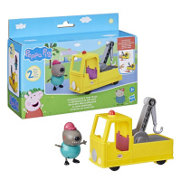 HASBRO - Prasátko Peppa Tažný Vůz Dědy Psa